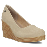 Leather shoes Filippo DP3521/24 BE SU beige