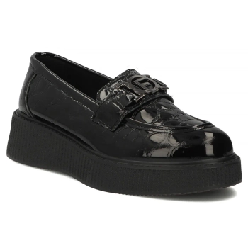 Leather shoes Filippo DP8294/26 BK black