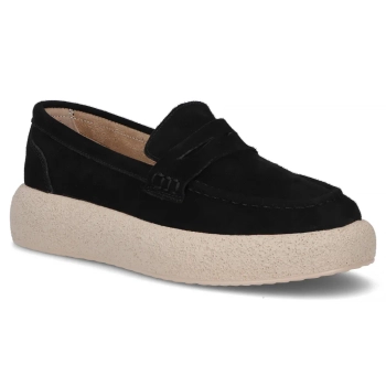 Leather loafers Filippo DP7566/26 BK black