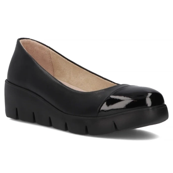 Leather shoes Filippo DP6758/25 BK black