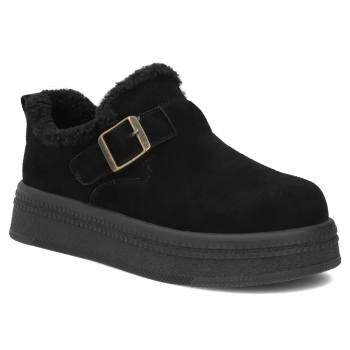 Leather shoes Filippo DP7946/26 BK black