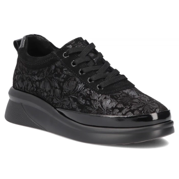 Leather shoes Filippo DP8097/26 BK MLT black