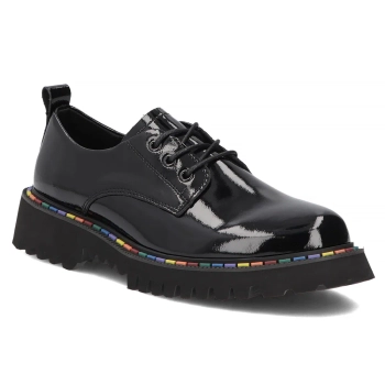 Leather shoes Filippo DP8341/26 BK L black