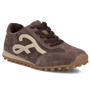 Leather sneakers Filippo DP7961/26 D BR brown