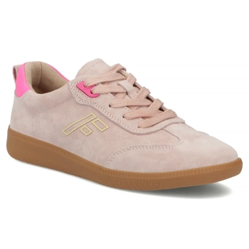 Leather sneakers Filippo DP7510/26 PI pink