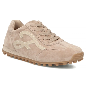 Leather sneakers Filippo DP7961/26 BE beige