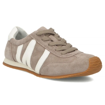 Leather sneakers Filippo DP7963/26 TP taupe