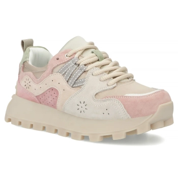 Leather sneakers Filippo DP7560/26 PI pink