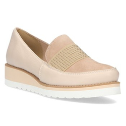 Leather shoes Filippo 091 beige