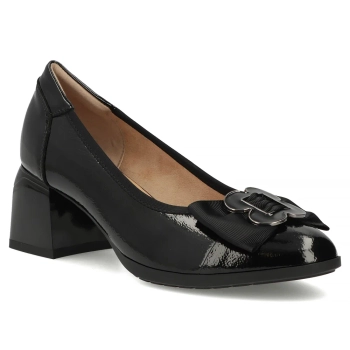 Leather shoes Filippo DP7814/26 BK black