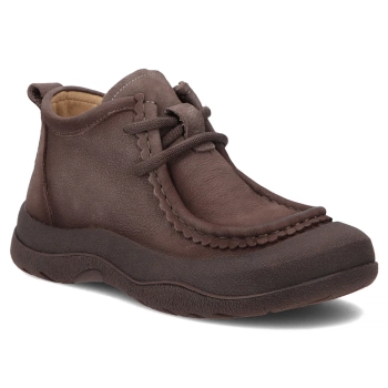 Leather ankle boots Filippo DBT8212/26 GR taupe
