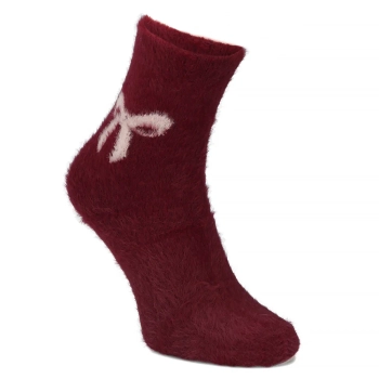 Women's Socks 1389 burgundy