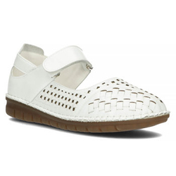 Leather shoes Filippo DP4540/23 WH white