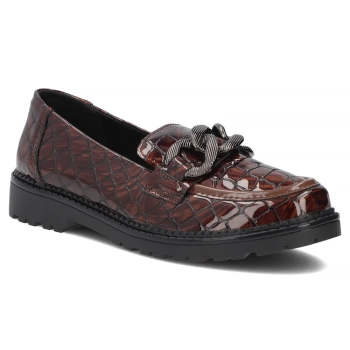 Leather shoes Filippo DP8325/26 BR brown