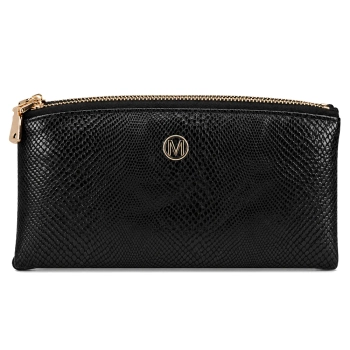 Black wallet Croco