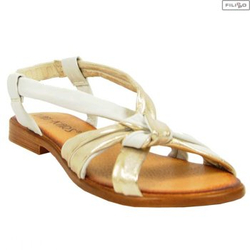 Sandals LAN-KARS d314 gold 8022817