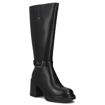 Leather ankle boots Filippo DKZ7235/25 BK black