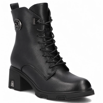 Leather ankle boots Filippo DBT8030/26 BK black