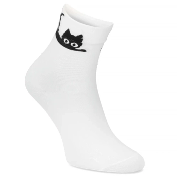 Women's Socks cream LM23-204 cat