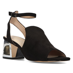 Filippo DS2107/21 Heeled Sandals black