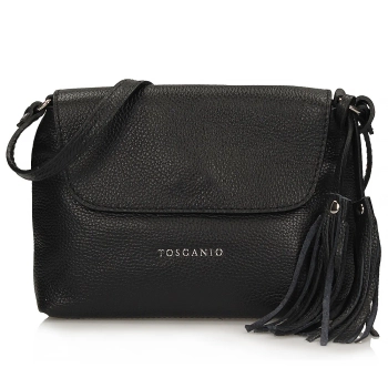 Leather handbag Toscanio G52 black