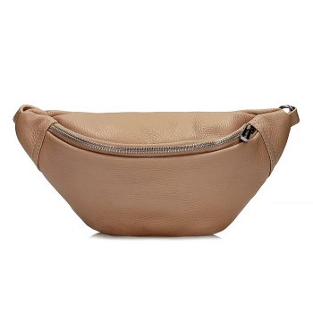 Leather kidney Toscanio A55 beige