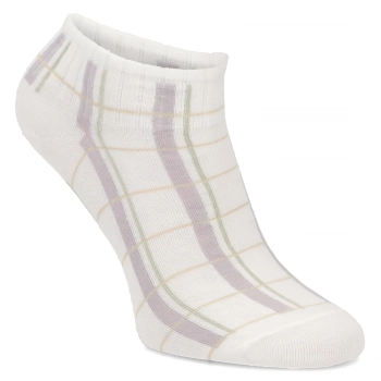 Women's Socks 2512-7 grid white 