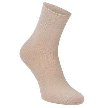 Women's Socks beige 6034 stripes