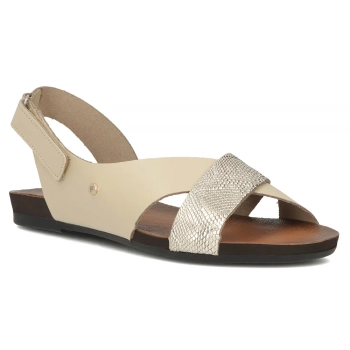 Leather sandals Filippo 40141 beige