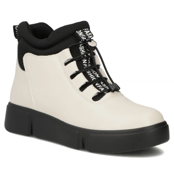 Leather ankle boots Filippo DBT6532/25 BE beige