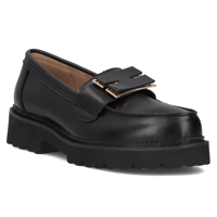 Leather shoes Filippo DP6450/24 BK black