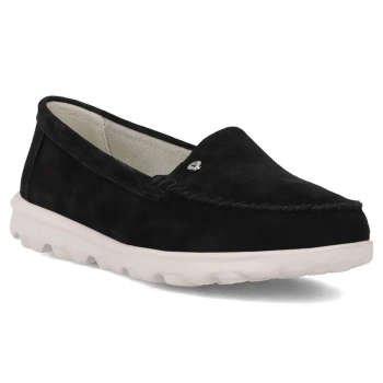 Leather loafers Filippo DP6751/25 BK black