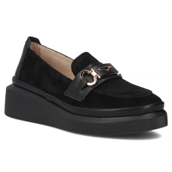 Leather shoes Filippo DP7569/26 BK black