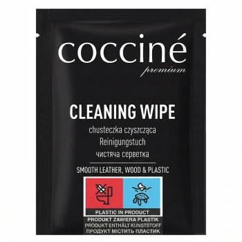 Coccine shoe cleaning cloths.