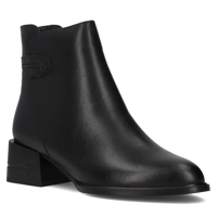 Leather ankle boots Filippo DBT6323/24 BK black
