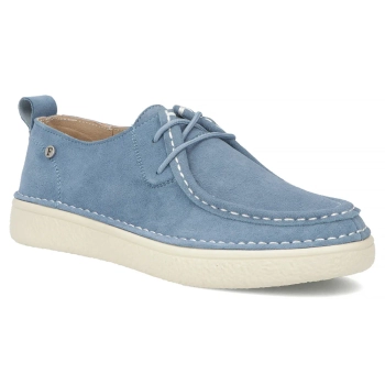 Leather shoes Filippo DP7604/26 BL blue