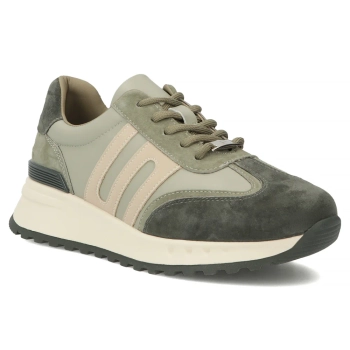 Leather sneakers Filippo DP7733/26 KH khaki