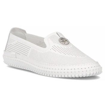 Leather shoes Filippo DP6838/25 WH white