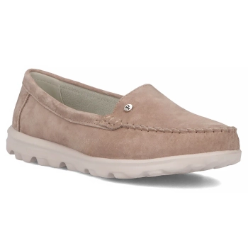 Leather loafers Filippo DP6751/25 BE beige