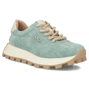Leather sneakers Filippo DP7498/26 GE green