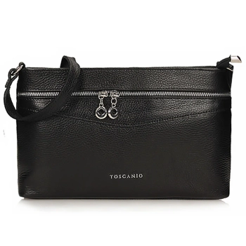 Leather handbag Toscanio G49 black