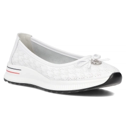 Leather shoes Filippo DP6718/25 WH white