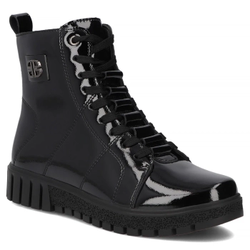 Leather ankle boots Filippo DBT7273/25 BK black