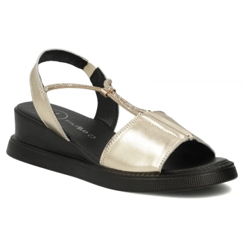 Leather sandals Filippo DS7633/26 GO gold