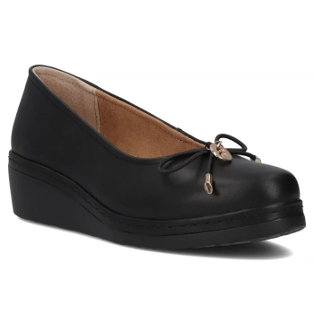Leather ballerinas Filippo DP6857/25 BK black