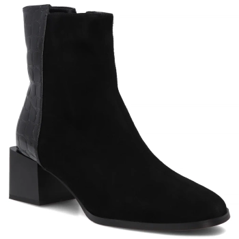 Leather ankle boots Filippo DBT8194/26 BK CR black