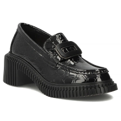 Leather shoes Filippo DP8111/26 BK black