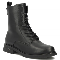 Leather ankle boots Filippo DBT8190/26 BK black