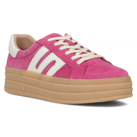 Leather sneakers Filippo DP6744/25 FH pink
