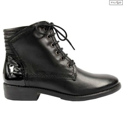 Ankle boots TAMARIS 1/1-25118/25 blk/blk.patenta 8021199